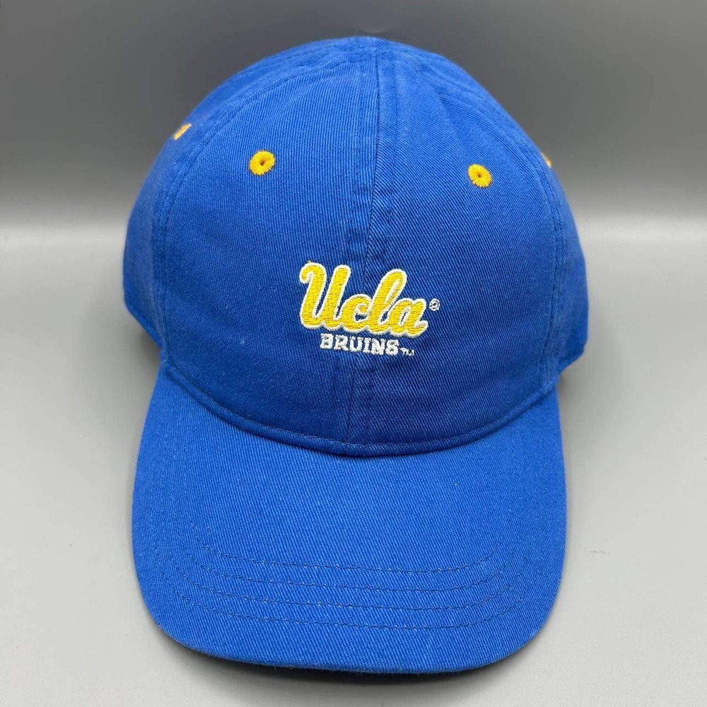 Vintage UCLA Bruins Hat Kids Blue NCAA The‎ Game Strap Back Cap New Cotton